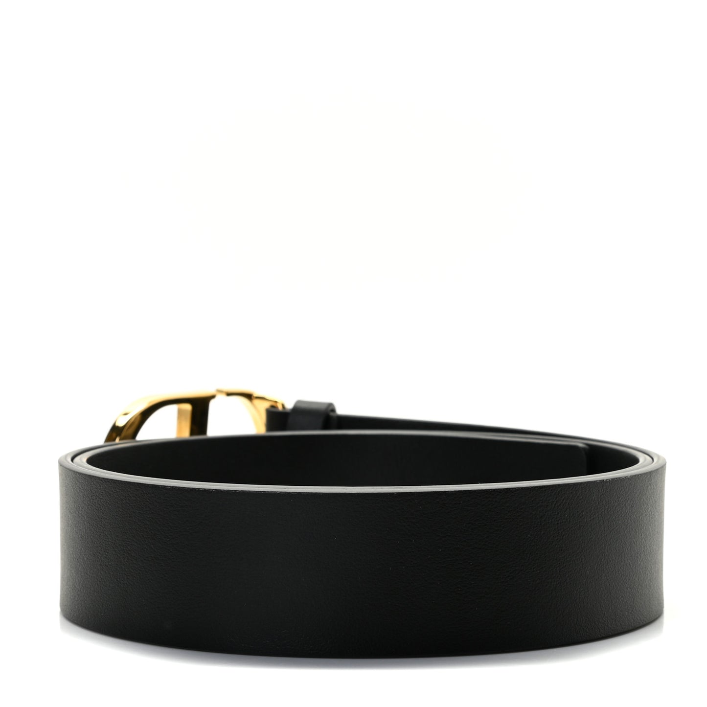 Calfskin CD Belt 85 Black