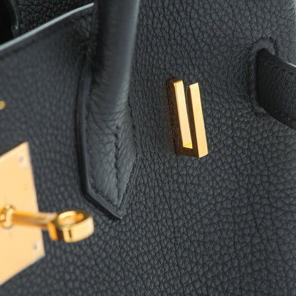 Hermes Togo Birkin 30 Black 19 of 26