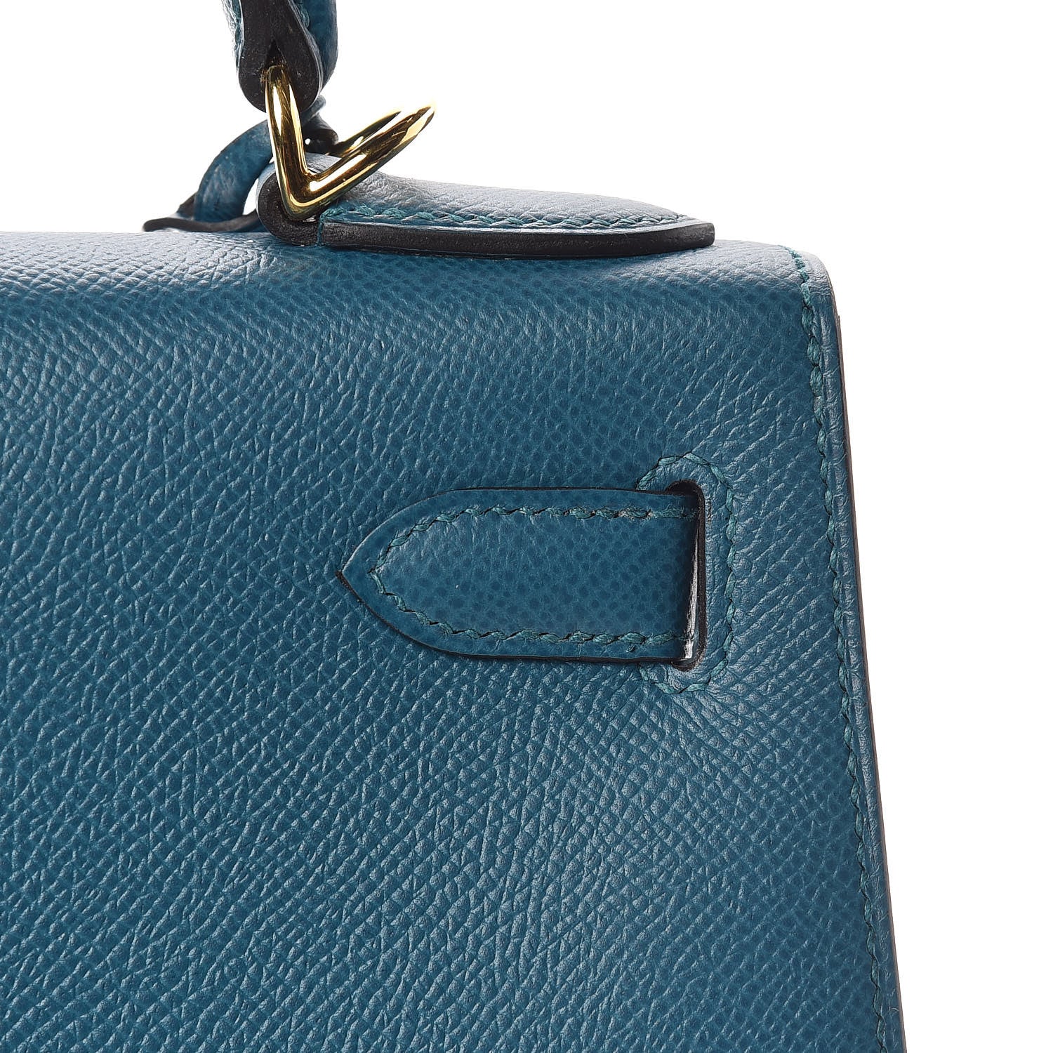 Hermes Epsom Kelly Sellier 28 Vert Bosphore 13 of 36