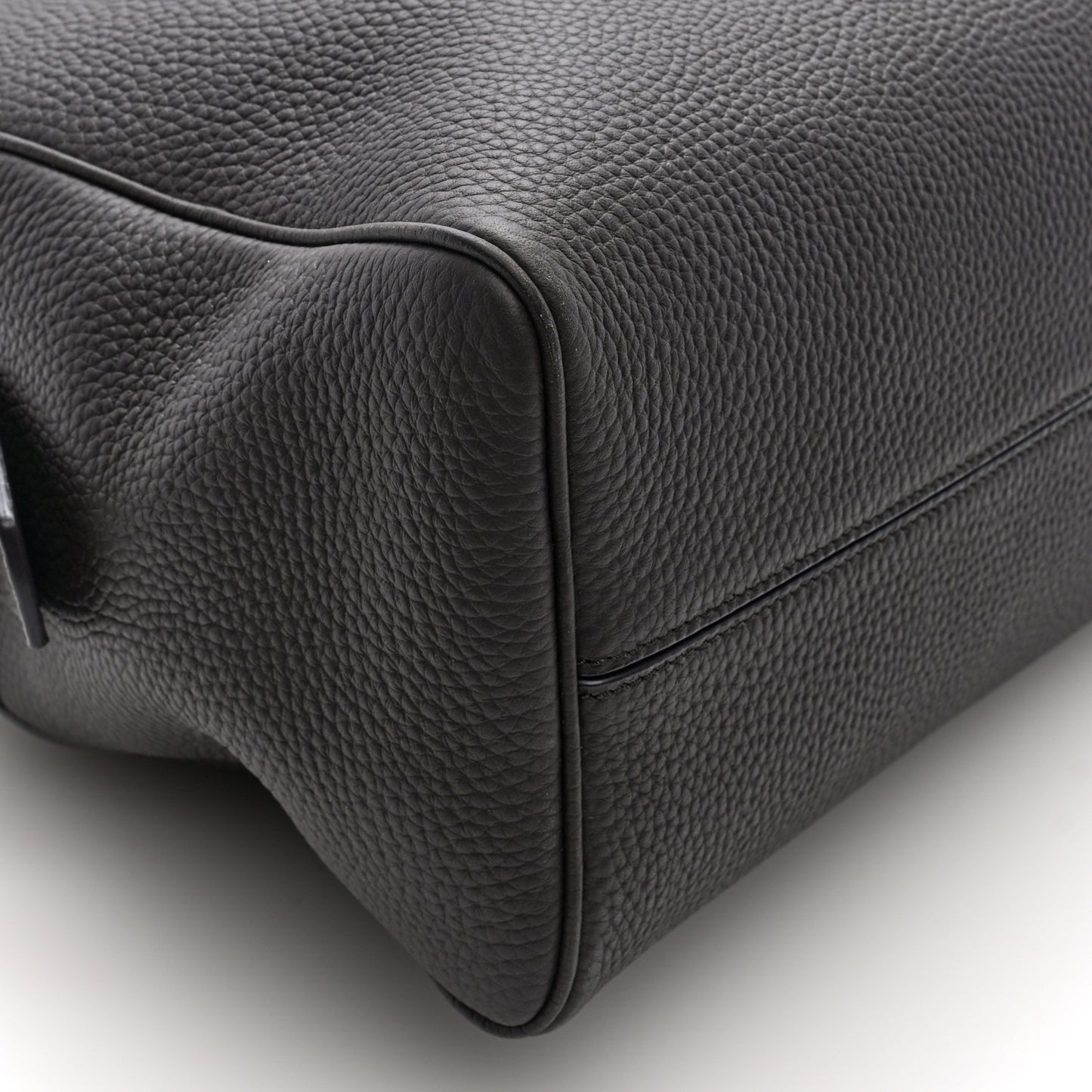 Matte Grained Calfskin India 15.75 Wood Brown