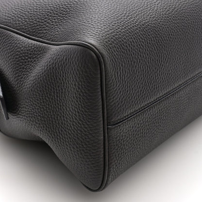 The Row Matte Grained Calfskin India 15.75 Wood Brown 8 of 9