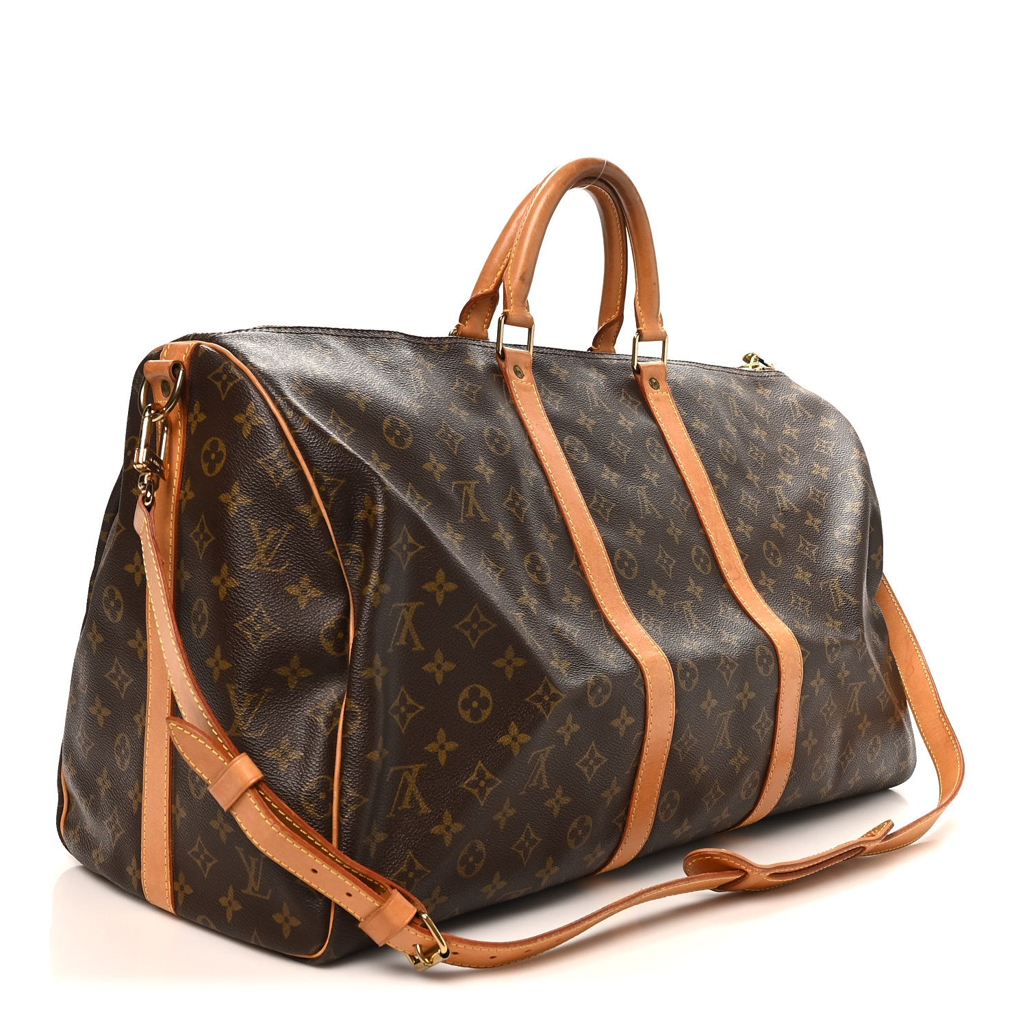 Louis Vuitton Monogram Keepall Bandouliere 55 2 of 9