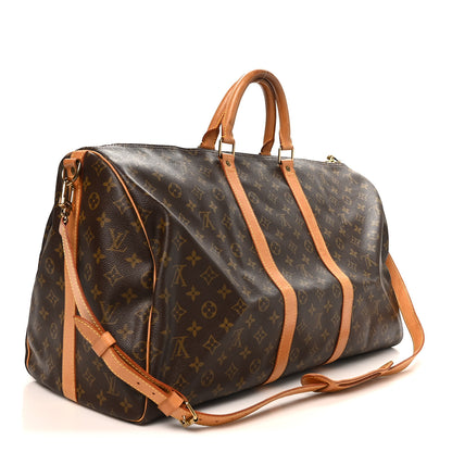 Louis Vuitton Monogram Keepall Bandouliere 55 2 of 9
