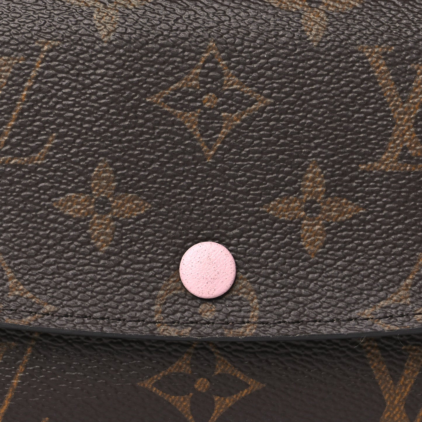 Monogram Emilie Wallet Rose Ballerine