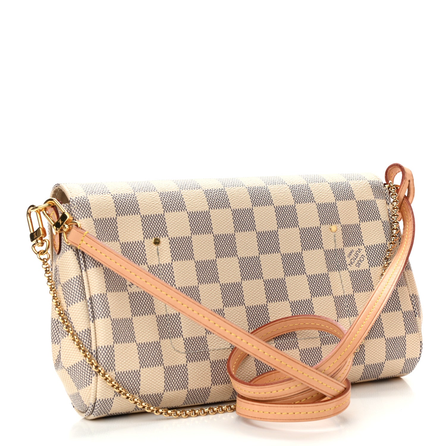 Louis Vuitton Damier Azur Favorite MM 3 of 11