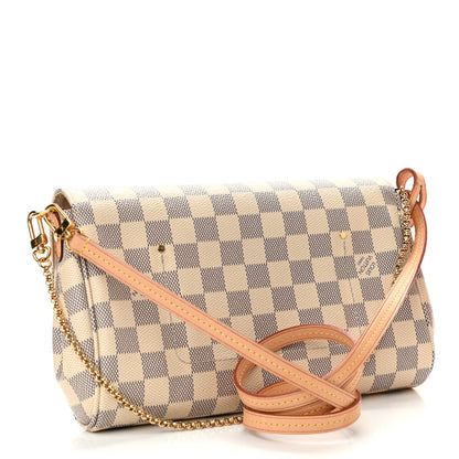 Louis Vuitton Damier Azur Favorite MM 3 of 11
