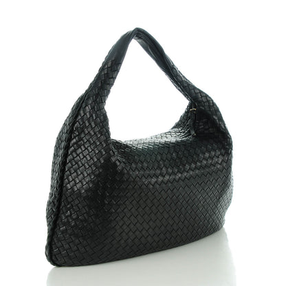 Bottega Veneta Nappa Intrecciato Large Veneta Hobo Nero Black 3 of 9