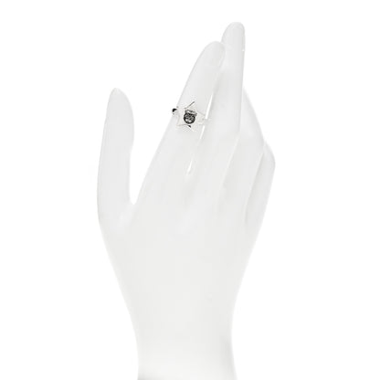 Gucci Sterling Silver Blind for Love Star Cat Ring 48 4.5 2 of 6