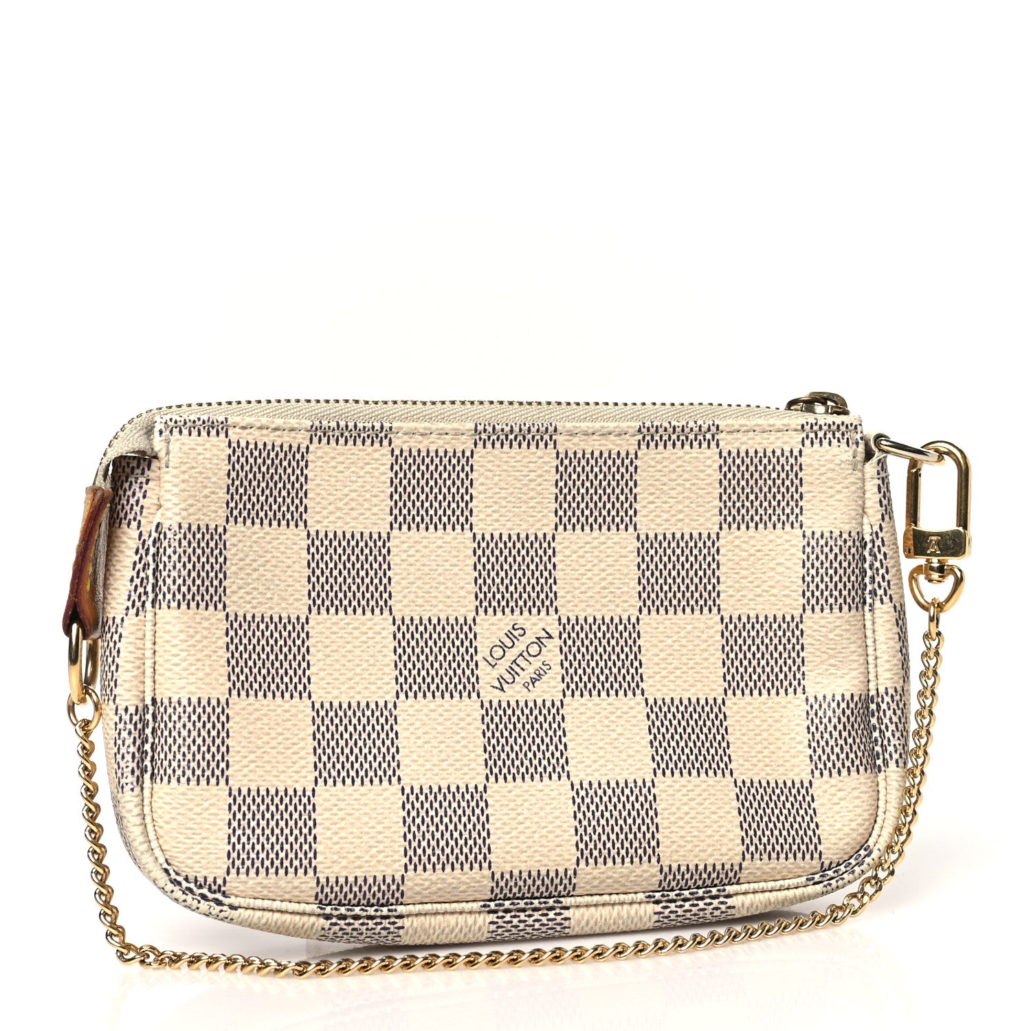 Louis Vuitton Damier Azur Mini Pochette Accessories 3 of 9