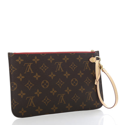 Louis Vuitton Monogram Neverfull MM GM Pochette Cherry 3 of 7