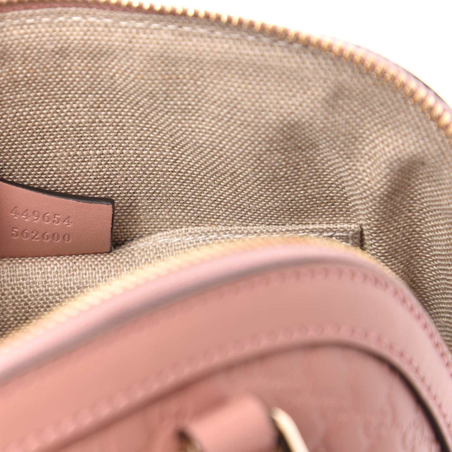 Microguccissima Mini Dome Bag Soft Pink