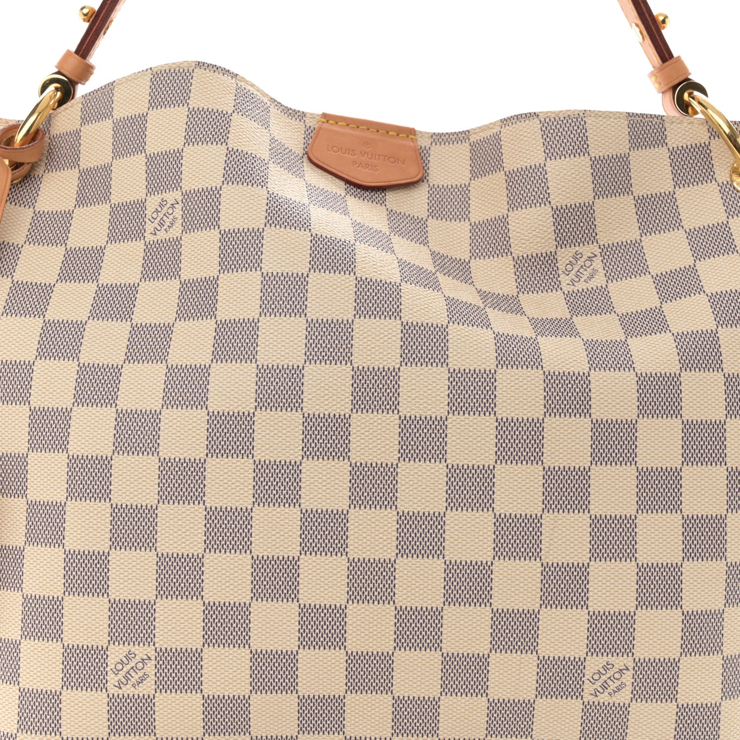 Louis Vuitton Damier Azur Graceful PM Rose Ballerine 7 of 11