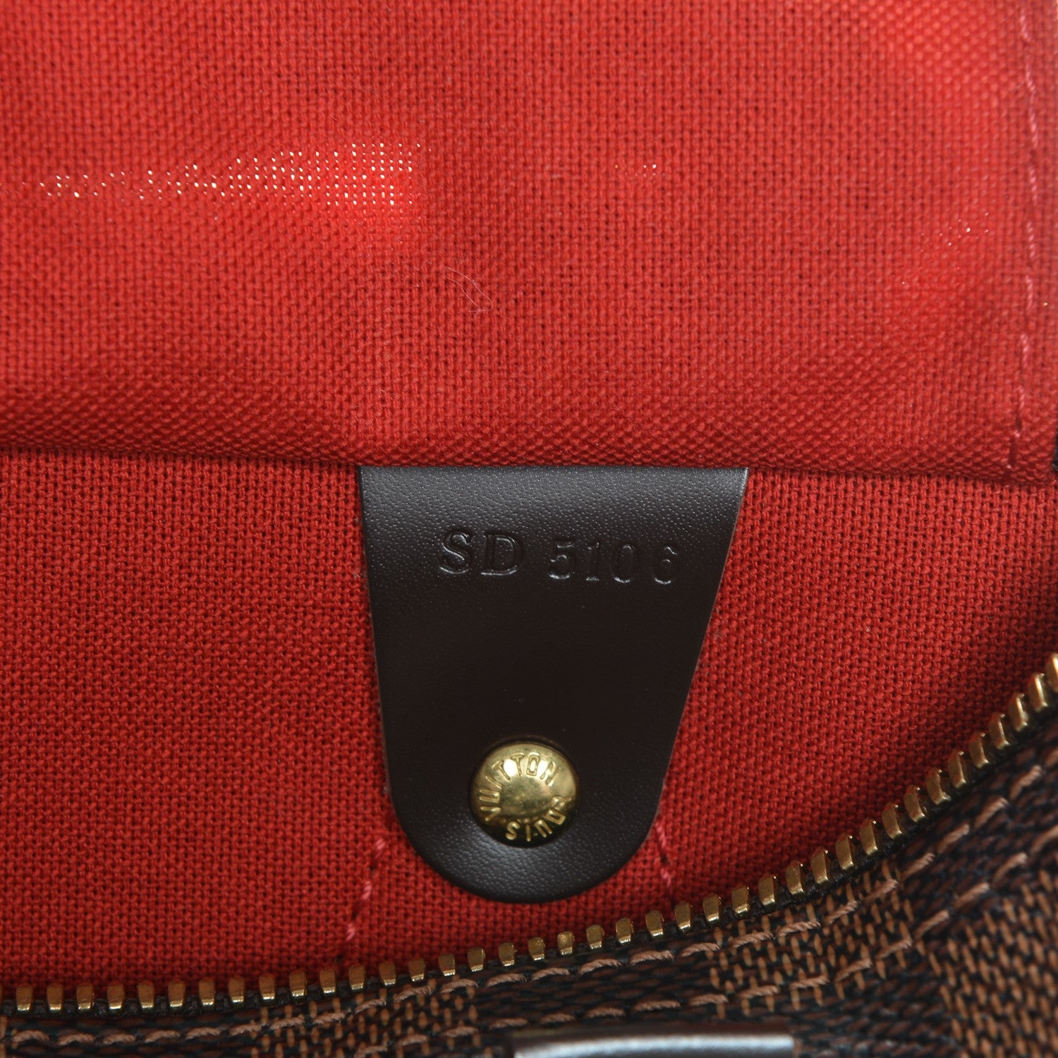 Louis Vuitton Damier Ebene Speedy Bandouliere 25 8 of 8