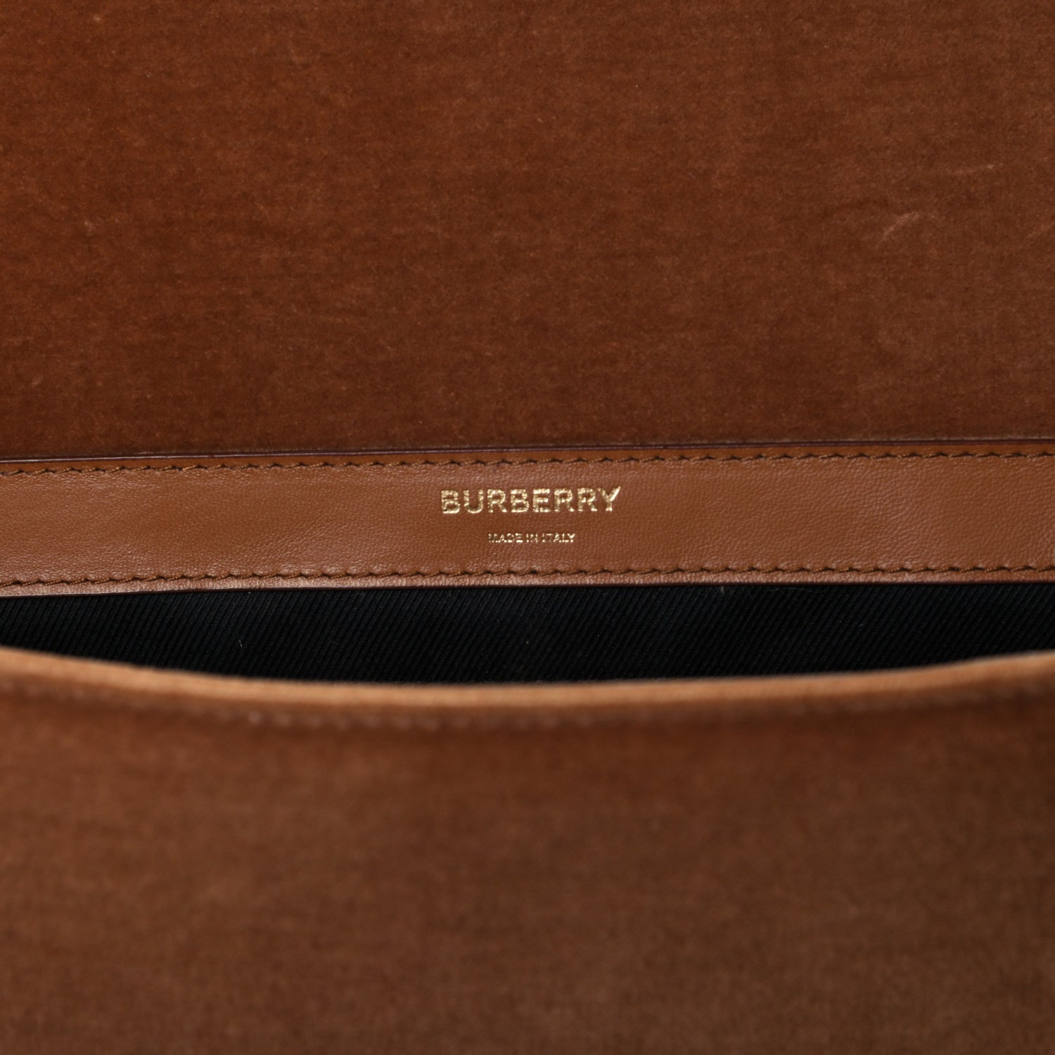 Burberry Velvet Quilted Medium Lola Bag Brown 7 of 9