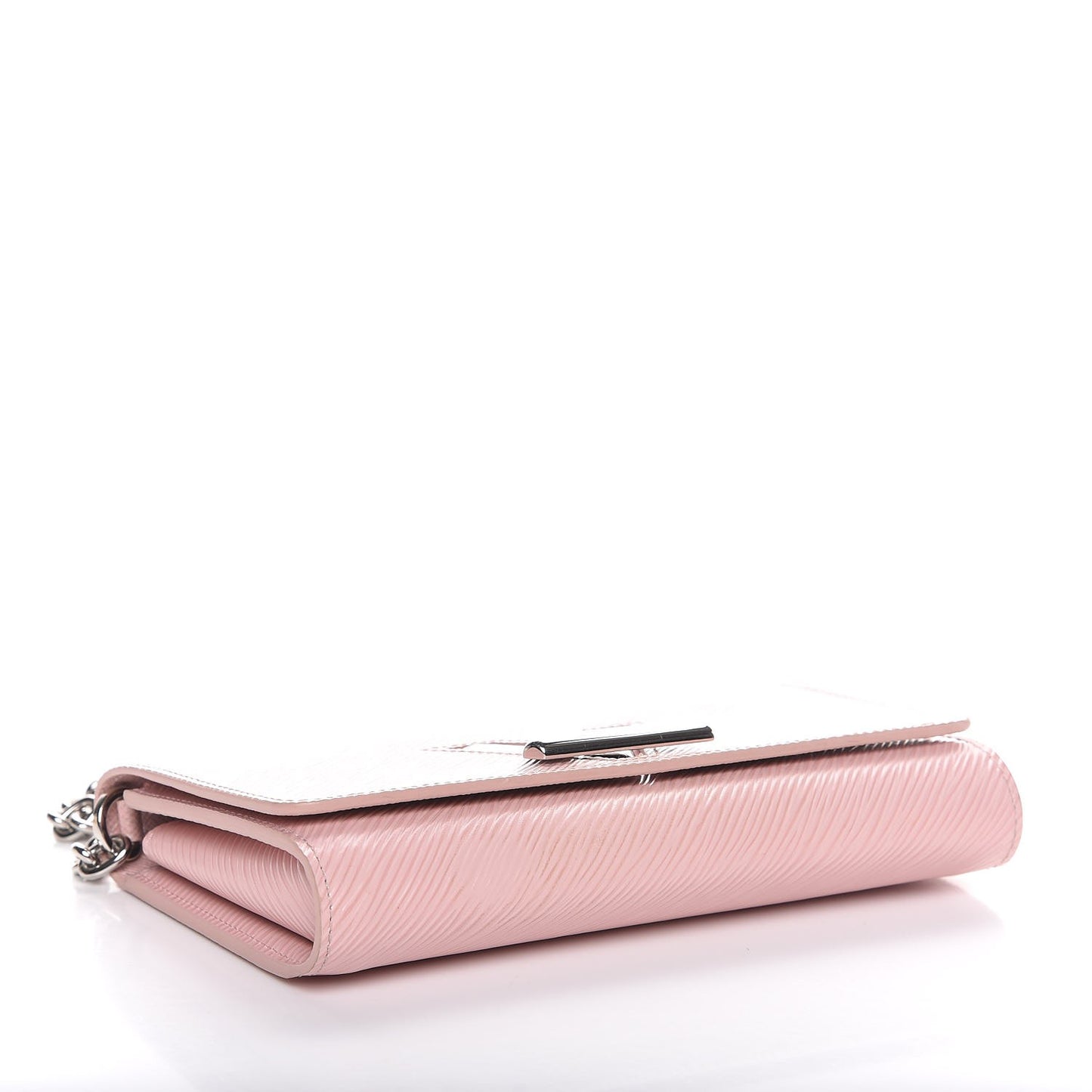 Epi Twist Chain Wallet Rose Ballerine