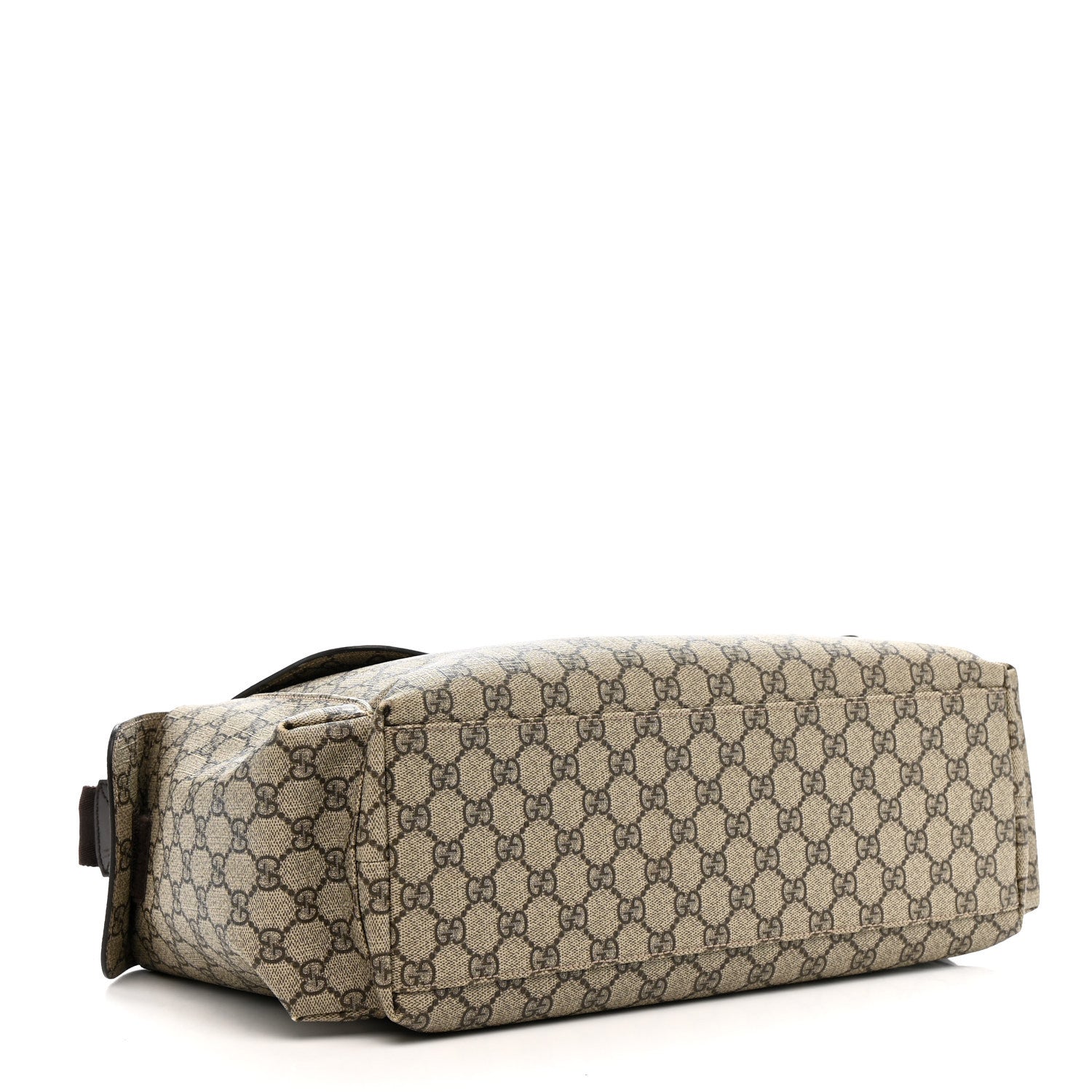 Gucci GG Plus Monogram Messenger Diaper Bag Dark Brown 5 of 13
