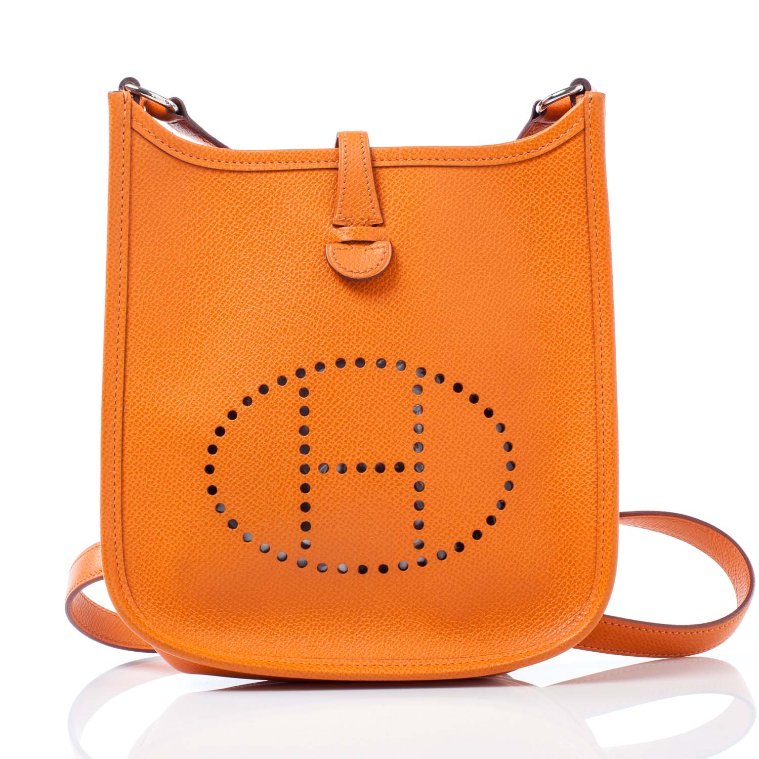 Hermes Epsom Evelyne TPM Orange 1 of 8