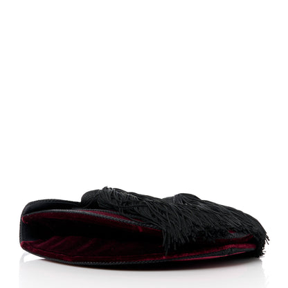 Saint Laurent Velvet Opium 2 Crossbody Bag Bordeaux Black 4 of 10