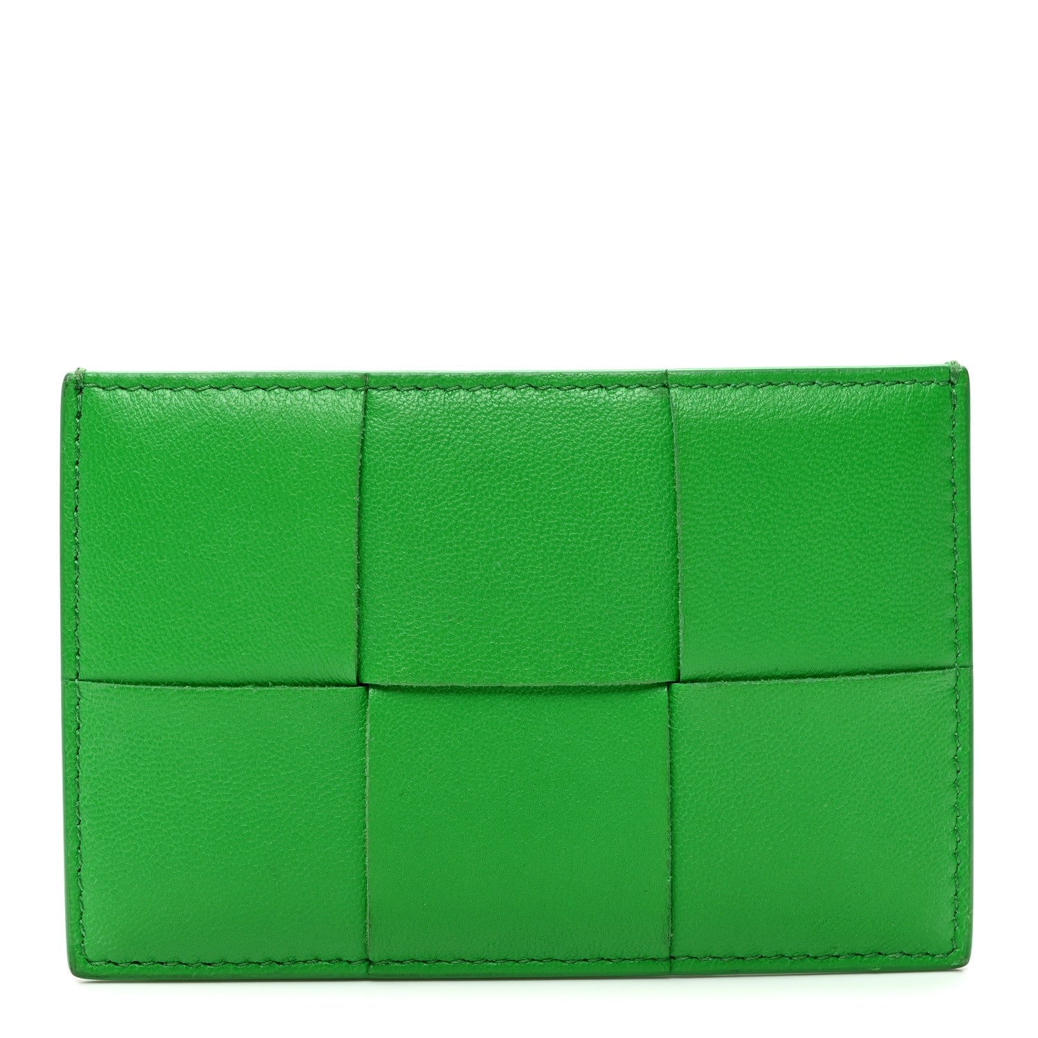 Bottega Veneta Nappa Maxi Intrecciato Card Holder Parakeet 1 of 8