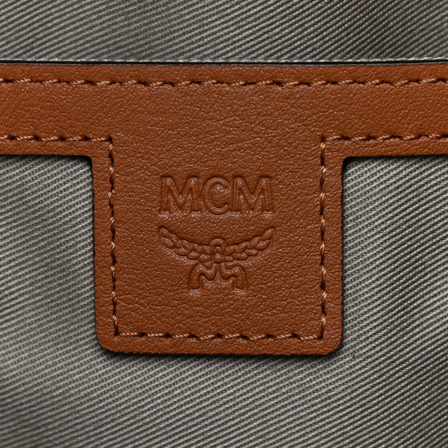 Visetos Small Side Stud Stark Backpack Cognac