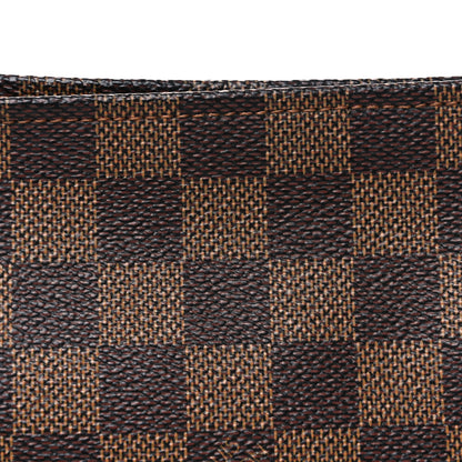 Louis Vuitton Damier Ebene Trousse Make Up Bag Pochette 7 of 10