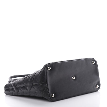 Chanel Calfskin Quilted Large Cambon Tote Black 4 of 18