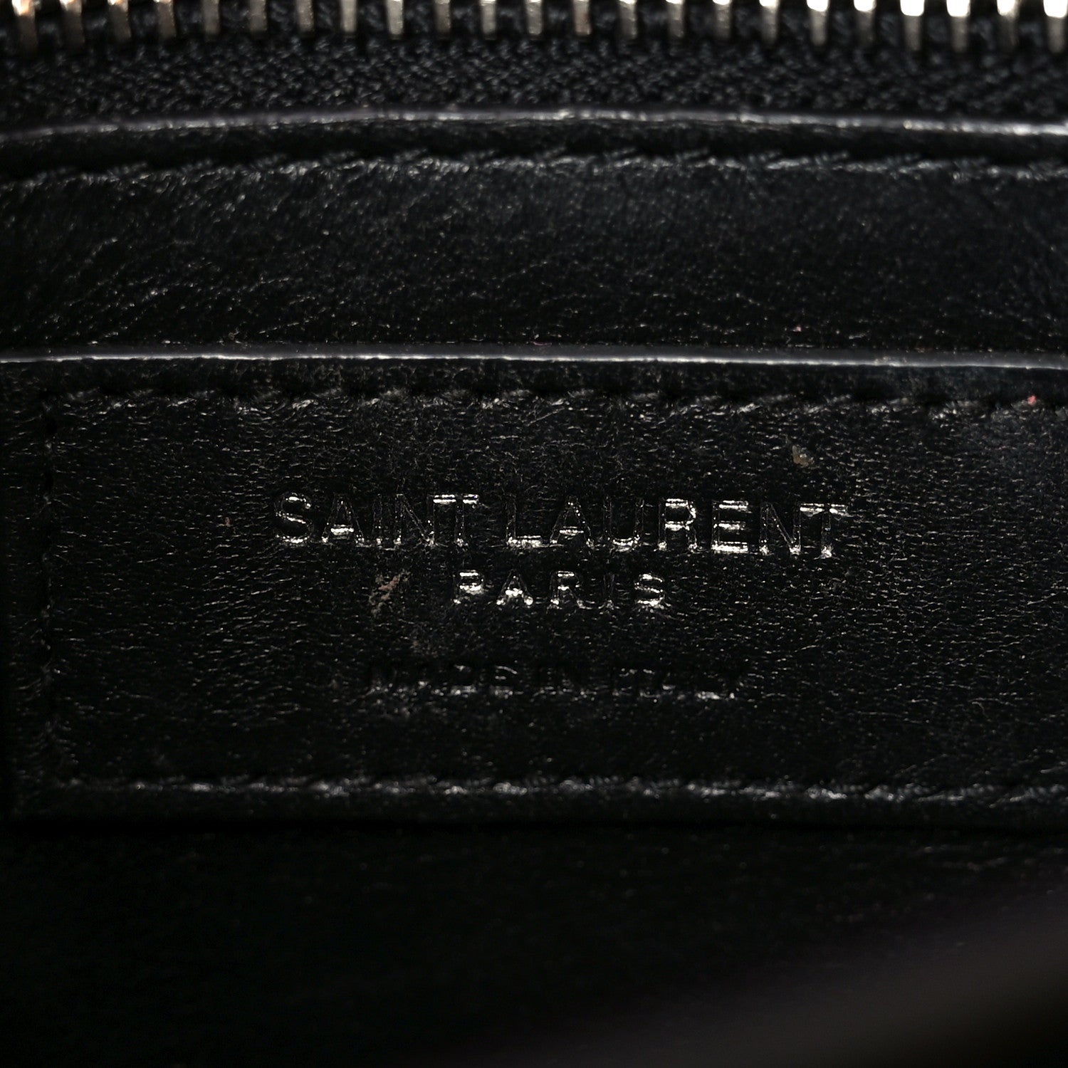 Saint Laurent Smooth Calfskin Monogram Cassandra Clasp Bag Electric Fuchsia 6 of 9