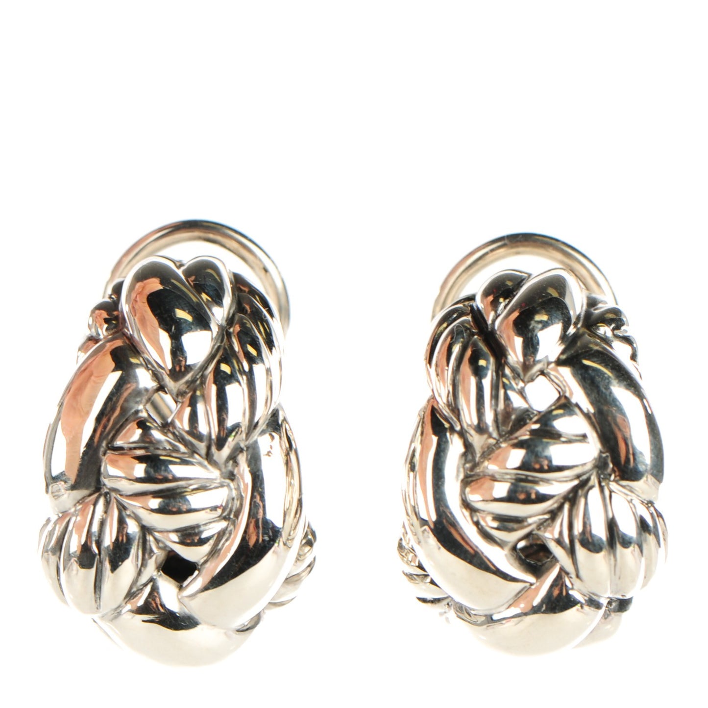 Sterling Silver 20mm Cordelia Earrings