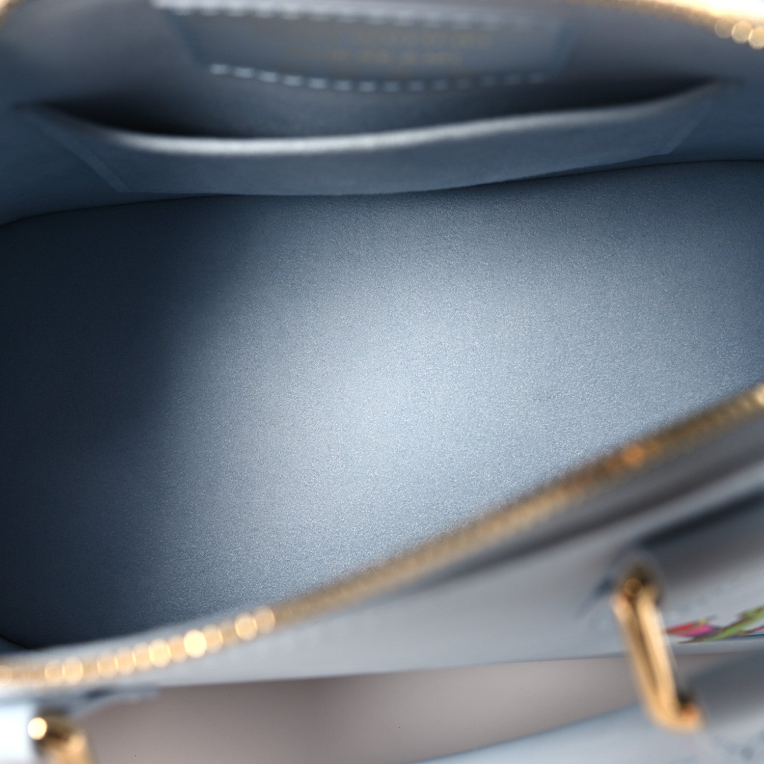 Louis Vuitton LV x TM Epi Alma BB Washed Blue 5 of 10