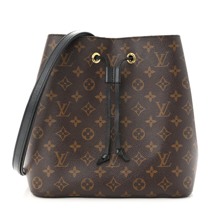 Louis Vuitton Monogram Neonoe MM Black 1 of 14