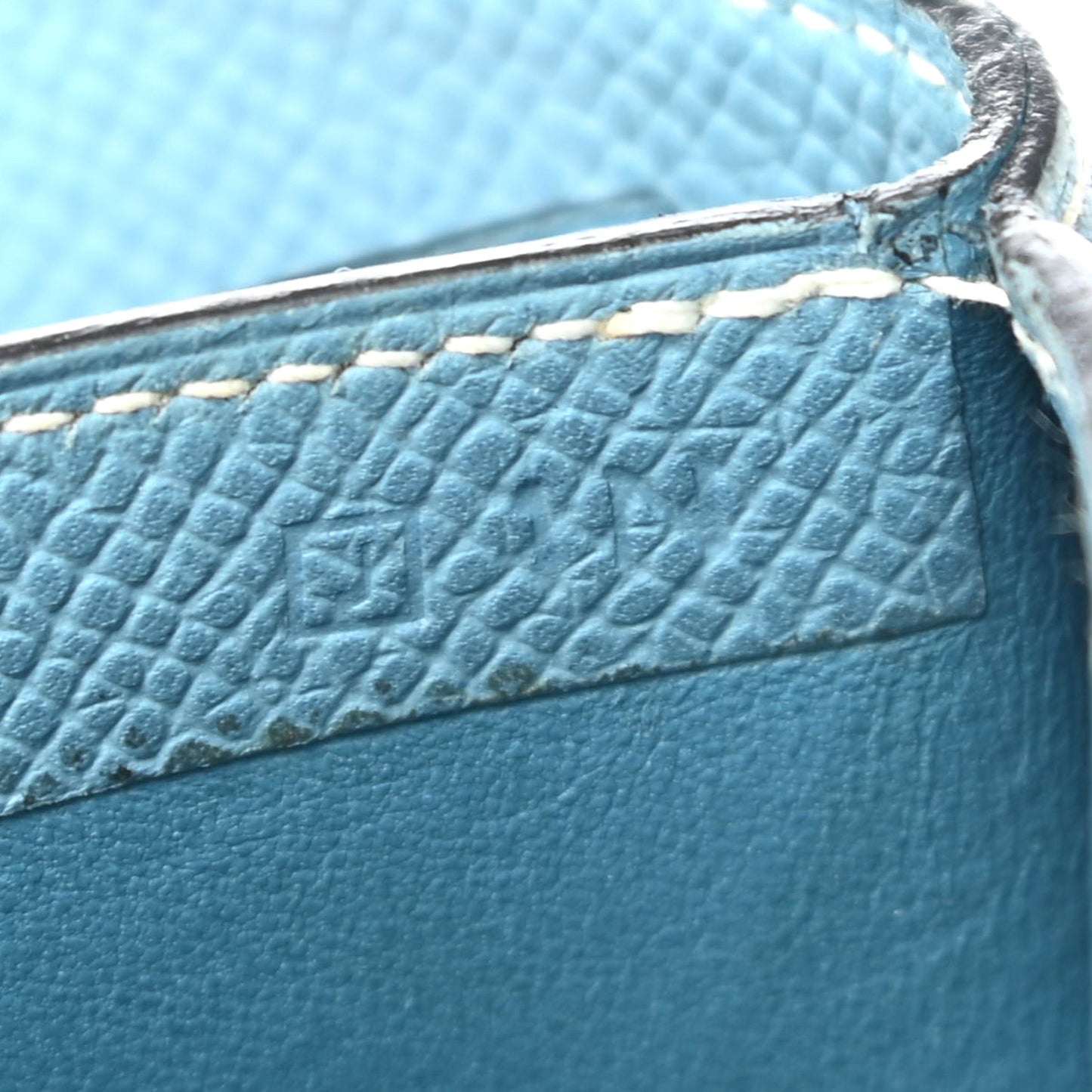 Epsom Bearn Recto Verso Wallet Blue Jean