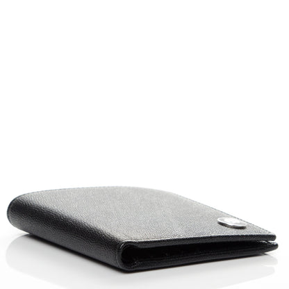 Chanel Grained Calfskin CC Bi-Fold Wallet Black 3 of 8