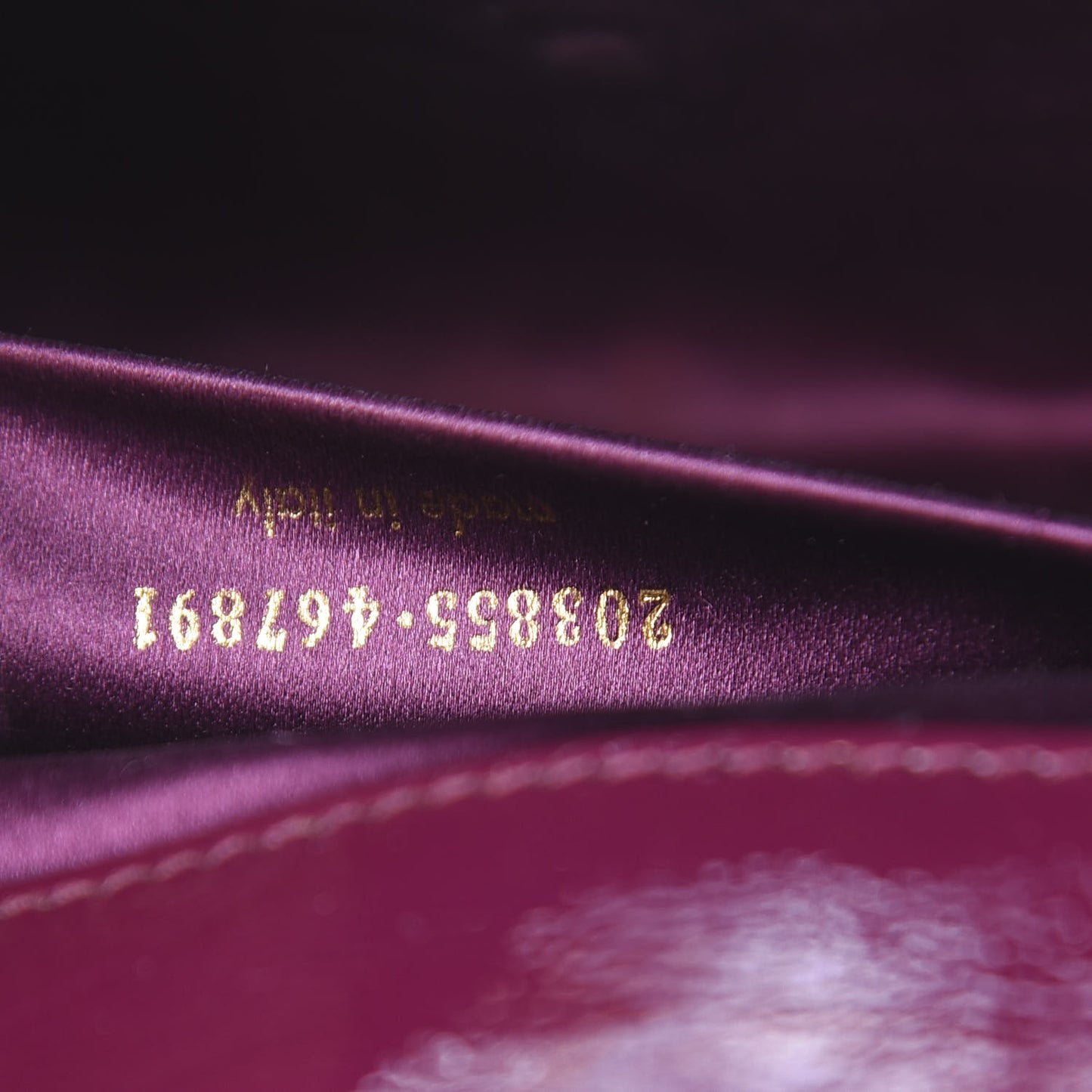 Textured Patent Monogram Large Belle De Jour Clutch Burgundy