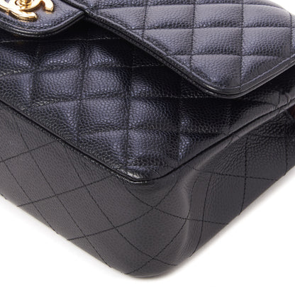 Chanel Caviar Quilted Medium Double Flap Black 5 of 11