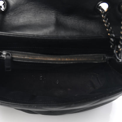 Saint Laurent Calfskin Y Quilted Monogram Medium Loulou Chain Satchel Black 5 of 8