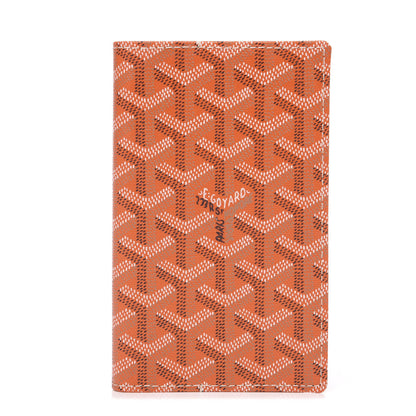 Goyard Goyardine Passport Holder Orange 1 of 5