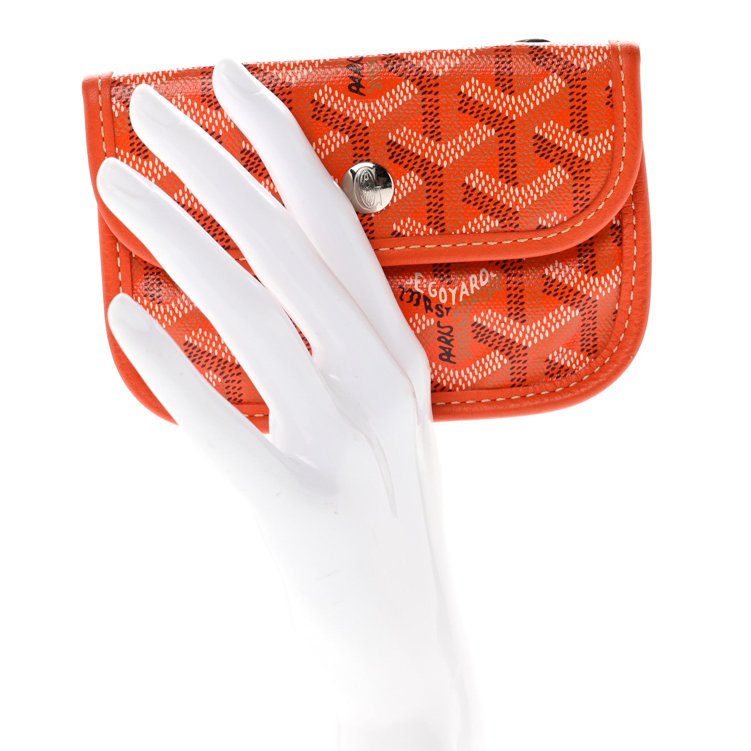 Goyard Goyardine Mini Anjou Pouch Orange 2 of 6