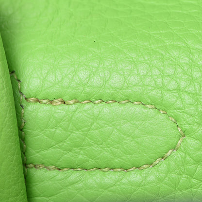 Hermes Taurillon Clemence Kelly Retourne 32 Vert Cru 15 of 41