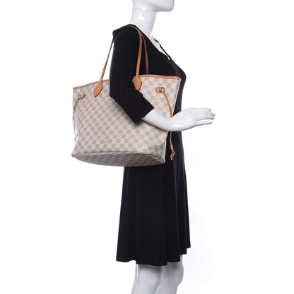 Louis Vuitton Damier Azur Neo Neverfull MM 2 of 14