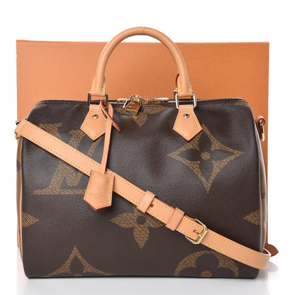 Louis Vuitton Reverse Monogram Giant Speedy Bandouliere 30 10 of 10