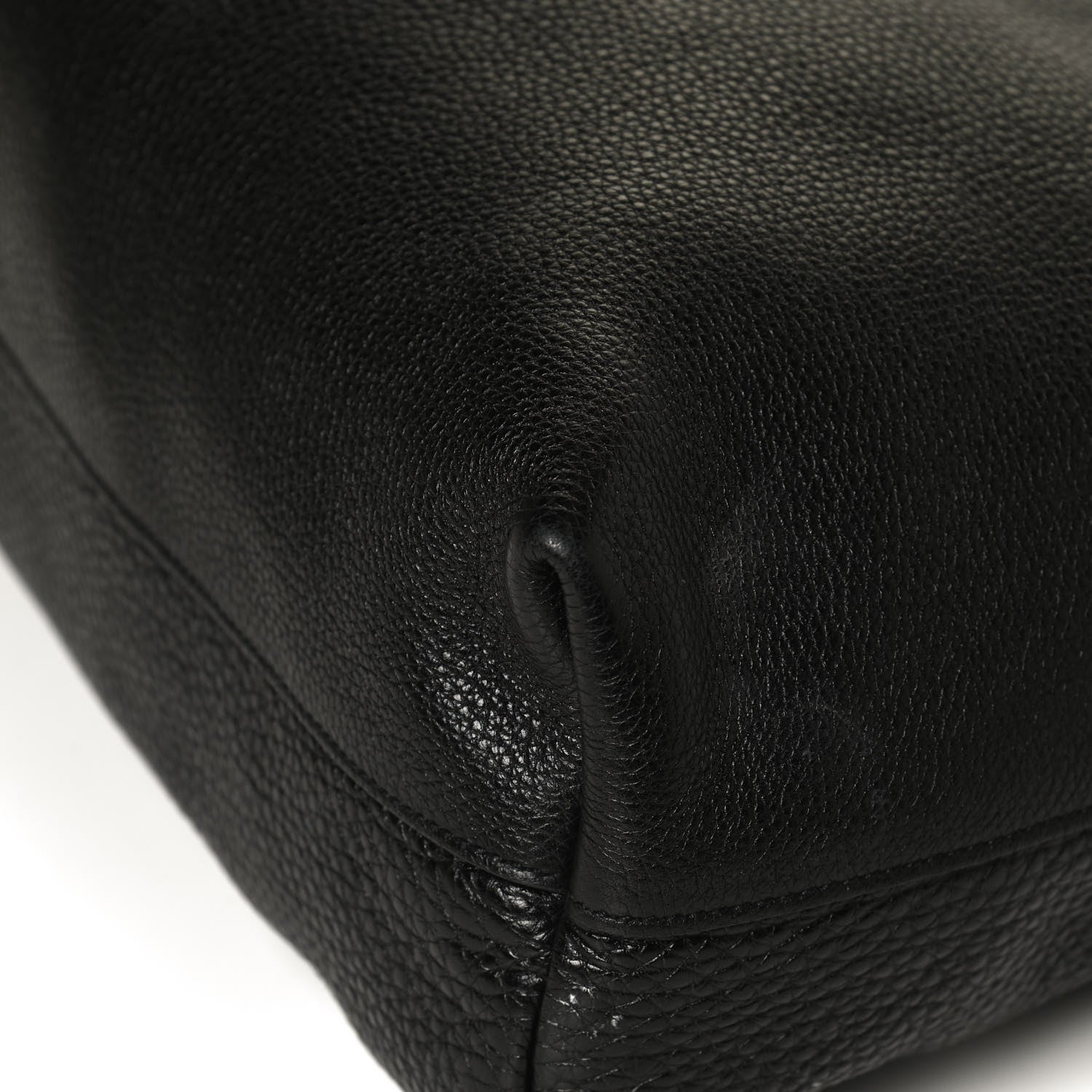Prada Vitello Daino Tote Black 13 of 13