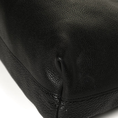 Prada Vitello Daino Tote Black 13 of 13