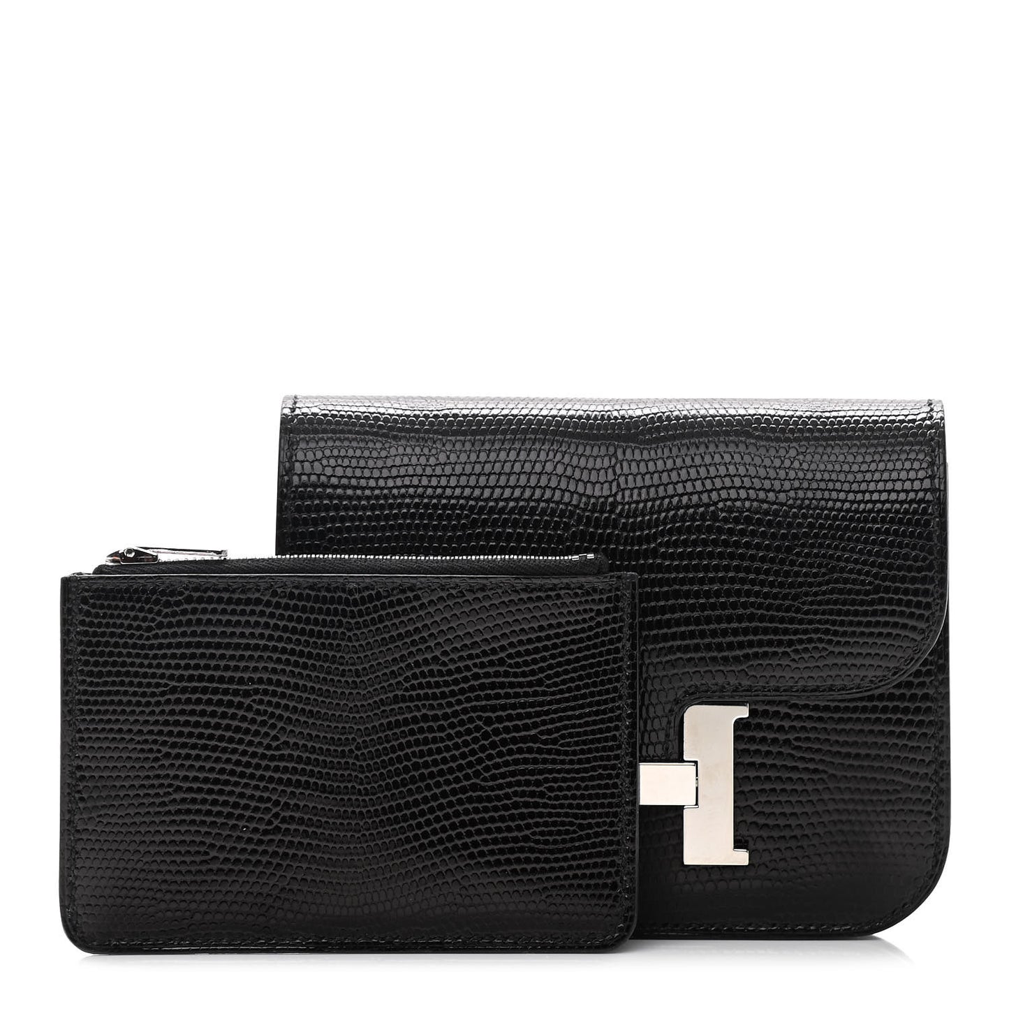Lizard Constance Slim Wallet Black
