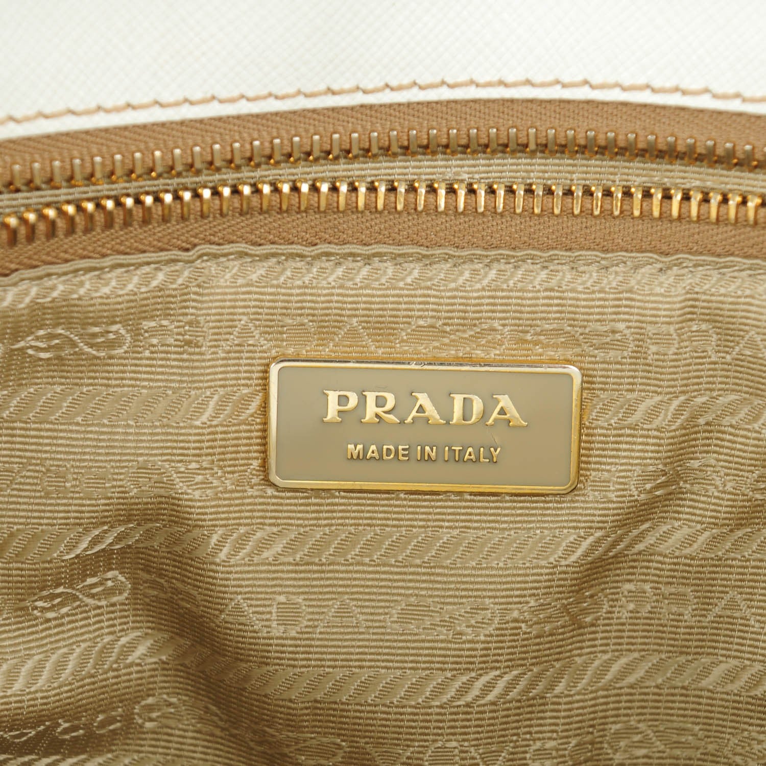 Prada Saffiano Lux Large Galleria Double Zip Tote Talco 5 of 8