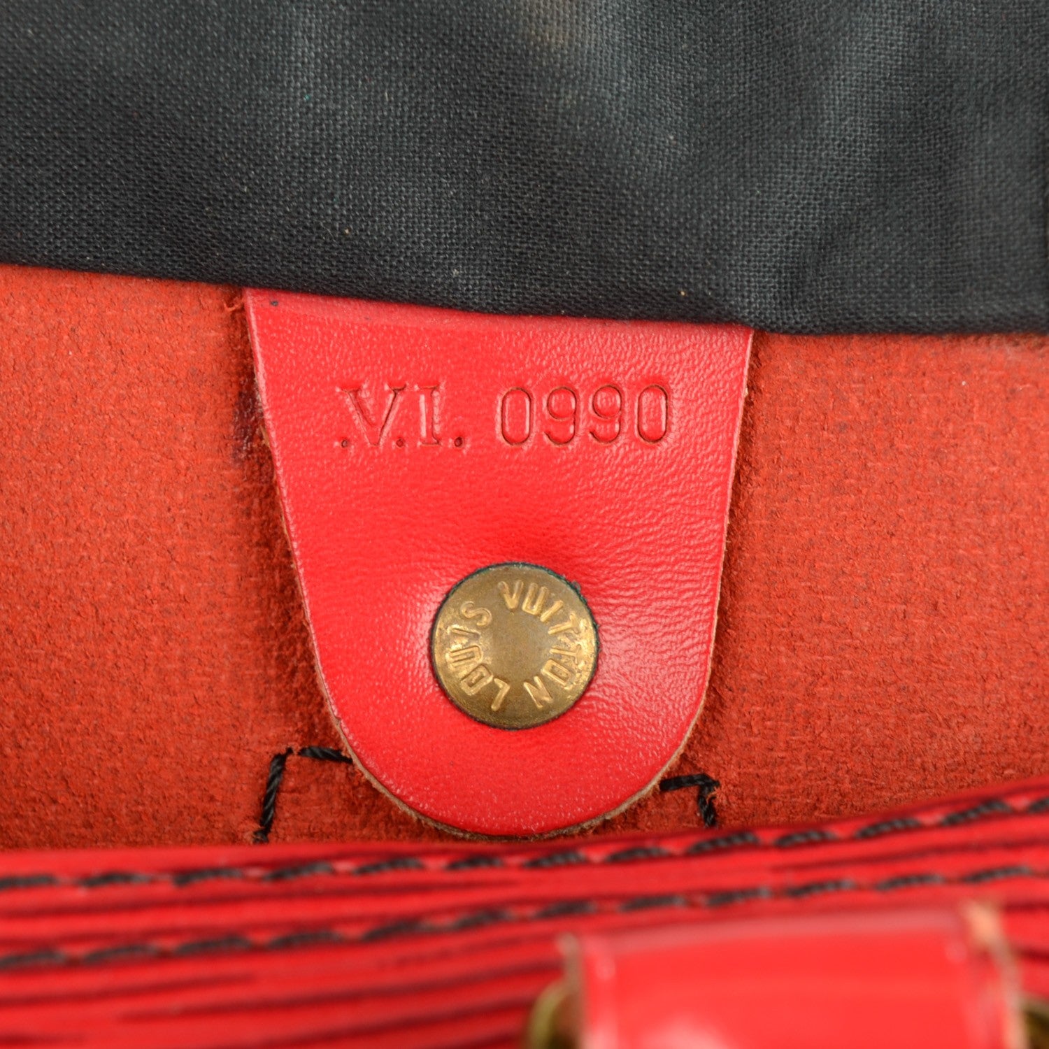 Louis Vuitton Epi Speedy 35 Rouge 8 of 8