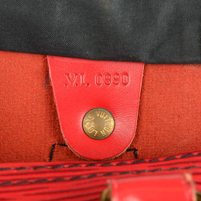 Louis Vuitton Epi Speedy 35 Rouge 8 of 8