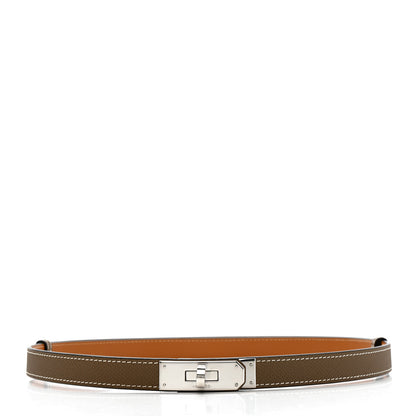 Hermes Epsom Kelly Belt Etoupe 1 of 4