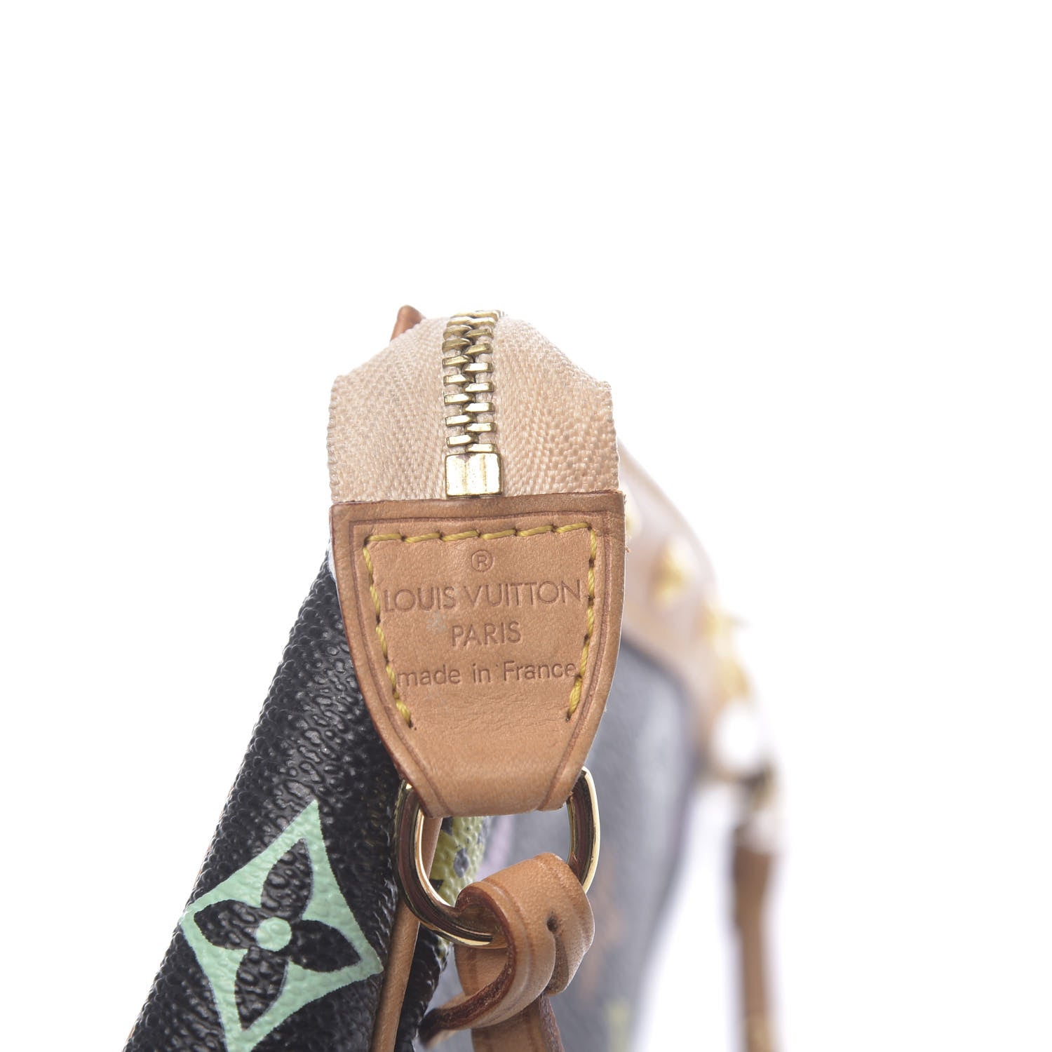 Louis Vuitton Monogram Multicolor Pochette Accessories Black 6 of 10