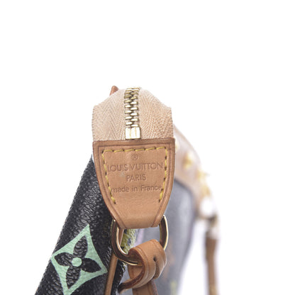 Louis Vuitton Monogram Multicolor Pochette Accessories Black 6 of 10