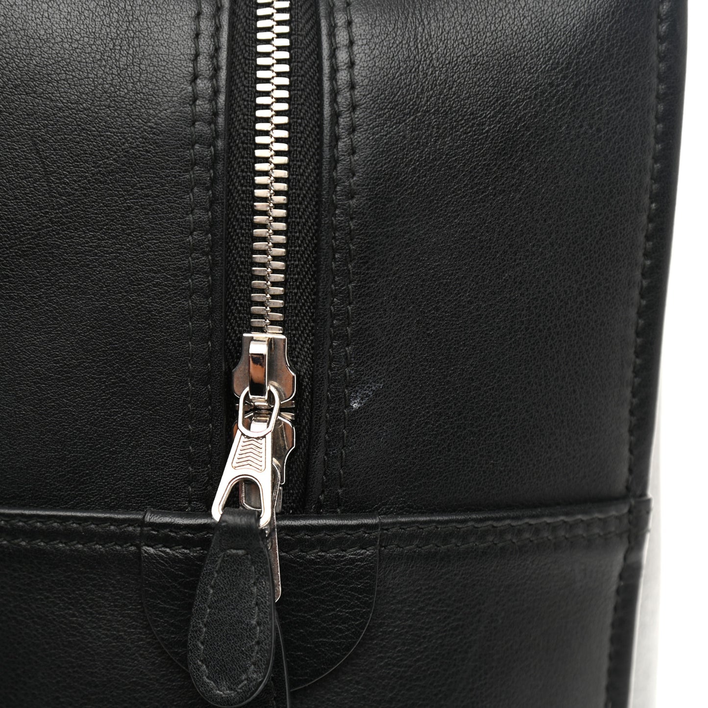 Calfskin M Triangle Duffle Black